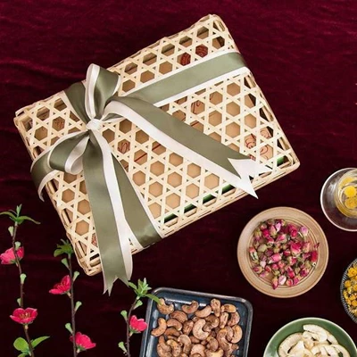 Hộp quà mây tre đan Thành Công